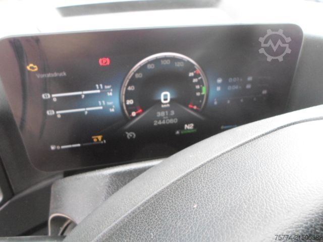 Skip truck MERCEDES-BENZ 2548/6x2/Gergen Absetzkipper