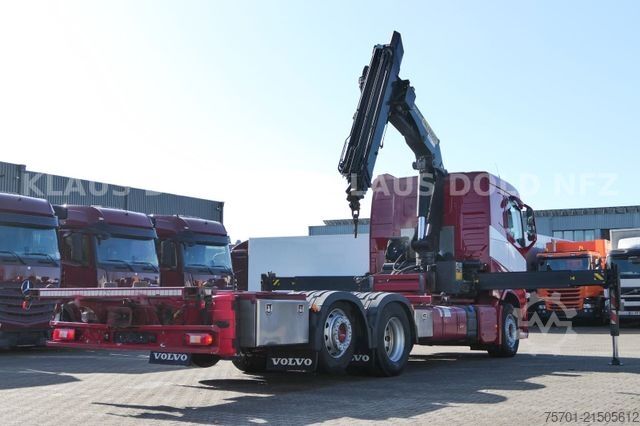 Swap body truck VOLVO FH 420 BDF Kran Palfinger Lift-/Lenkachse Euro 6