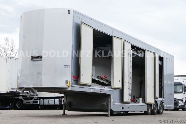 Autotransporter Auflieger KÄSSBOHRER SP 9-16 geschlossener Autotransporter