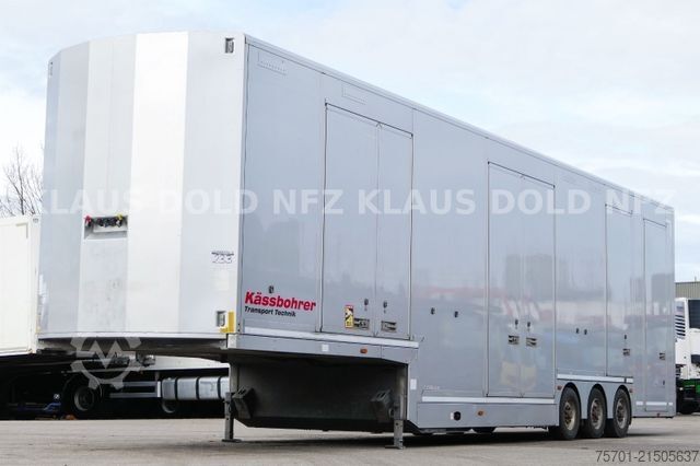 Autotransporter Auflieger KÄSSBOHRER SP 9-16 geschlossener Autotransporter