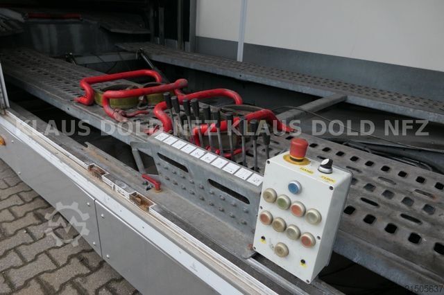 Autotransporter Auflieger KÄSSBOHRER SP 9-16 geschlossener Autotransporter