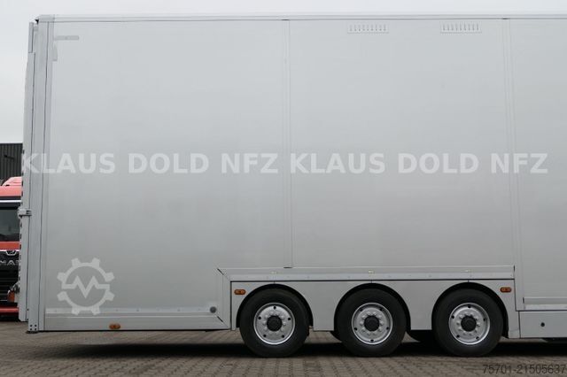 Car carrying semitrailer KÄSSBOHRER SP 9-16 geschlossener Autotransporter