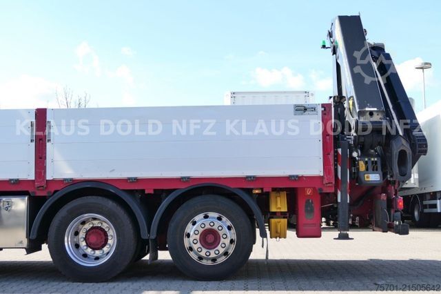 LKW mit Pritsche (offen) SCANIA R 490 Pritsche Kran Palfinger Retarder Euro 6