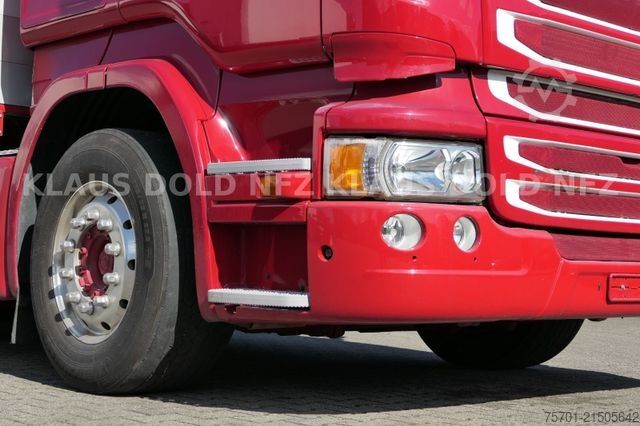 LKW mit Pritsche (offen) SCANIA R 490 Pritsche Kran Palfinger Retarder Euro 6
