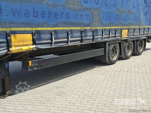 Auflieger mit Pritsche & Plane Schmitz Cargobull Curtainsider Mega