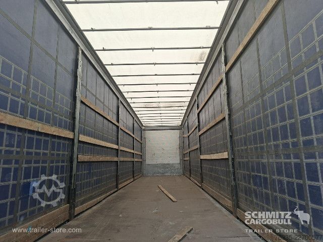 Auflieger mit Pritsche & Plane Schmitz Cargobull Curtainsider Mega