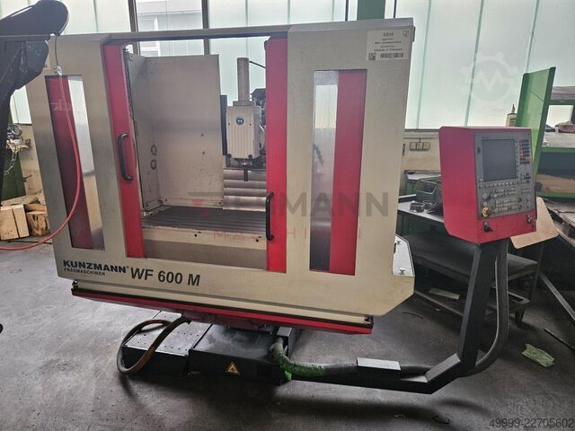KUNZMANN WF 600M Fräsmaschine (2013) KUNZMANN WF 600M