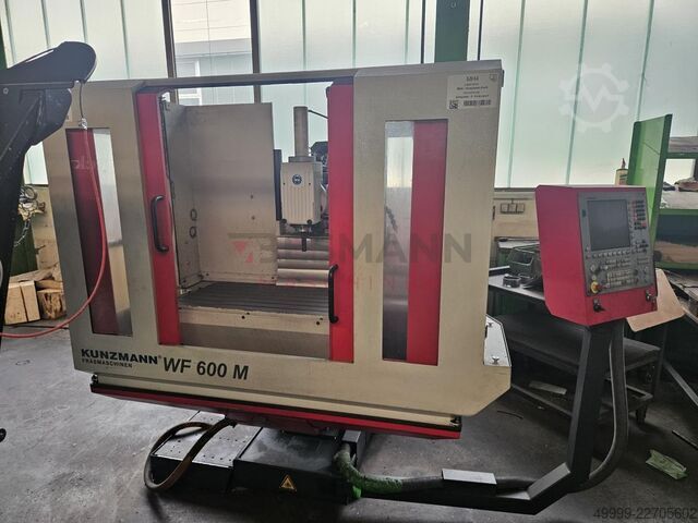 KUNZMANN WF 600M Fräsmaschine (2013) KUNZMANN WF 600M