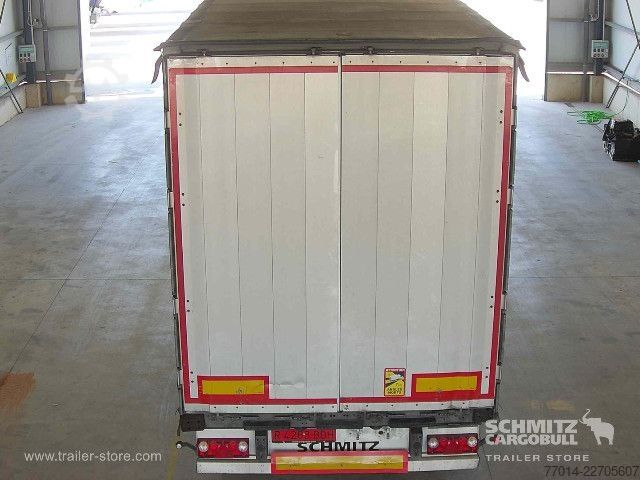 Auflieger mit Pritsche & Plane Schmitz Cargobull Curtainsider Mega