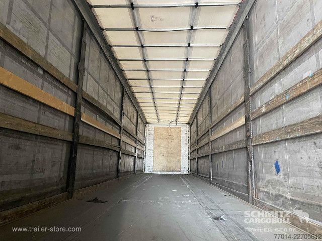 Auflieger mit Pritsche & Plane Berger Curtainsider Standard