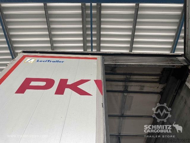 Auflieger mit Pritsche & Plane Berger Curtainsider Standard