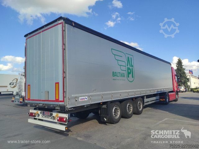 Auflieger mit Pritsche & Plane Schmitz Cargobull Curtainsider Standard