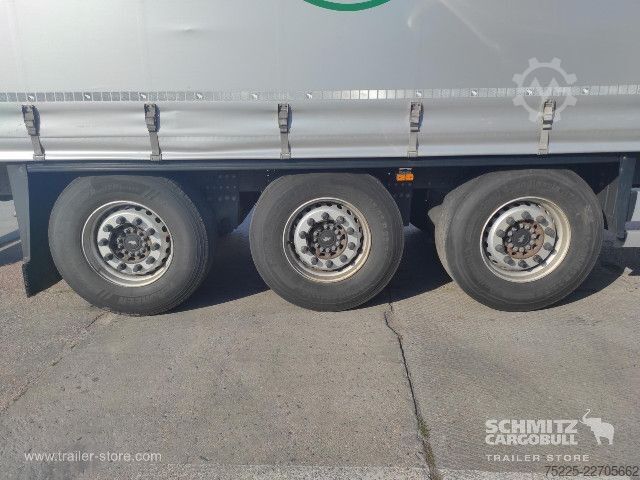 Auflieger mit Pritsche & Plane Schmitz Cargobull Curtainsider Standard