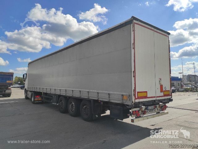 Auflieger mit Pritsche & Plane Schmitz Cargobull Curtainsider Standard