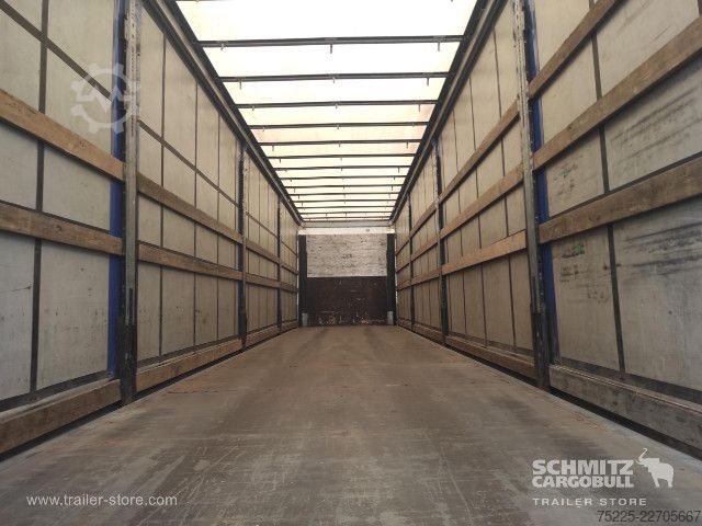 Auflieger mit Pritsche & Plane Schmitz Cargobull Curtainsider Standard