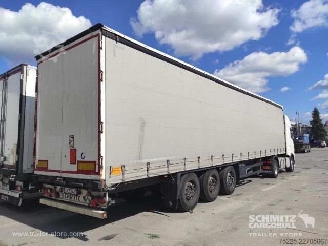Auflieger mit Pritsche & Plane Schmitz Cargobull Curtainsider Standard