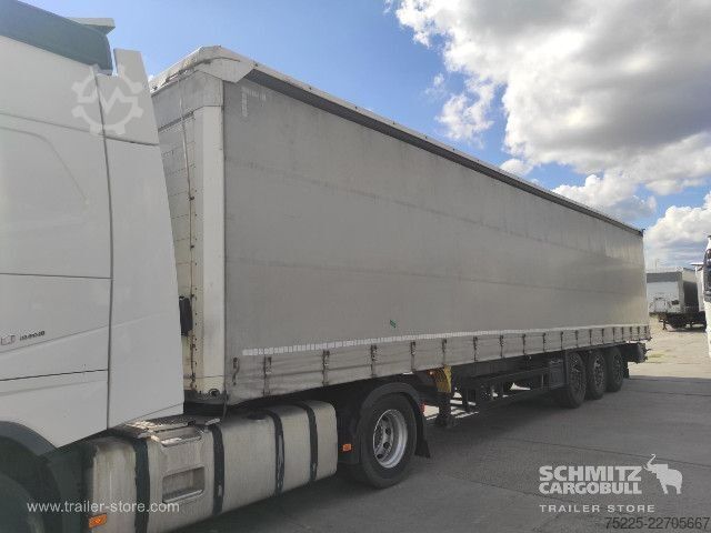 Auflieger mit Pritsche & Plane Schmitz Cargobull Curtainsider Standard