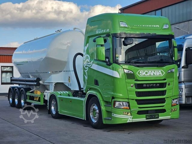 Standard SZM SCANIA R 460*SPITZER SILO*WENIG KM*ACC*KOMPRESSOR*TOP