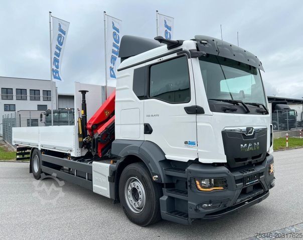 Truck mounted crane MAN TGS 18.470 BL/PK 14.502/19 m/Prit. 6,20 m/ 9 tkm