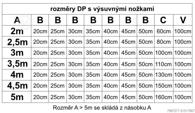GLATTER BANDFÖRDERER 350 x 30 cm Havai Park, s. r. o. 