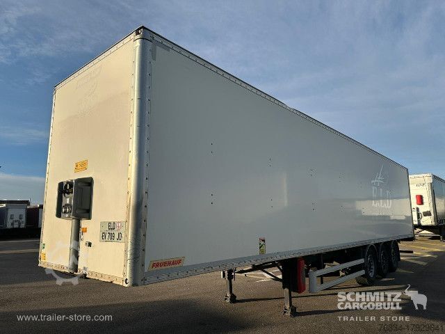 Box semitrailer Fruehauf Semitrailer Dryfreight Standard Porte relevante