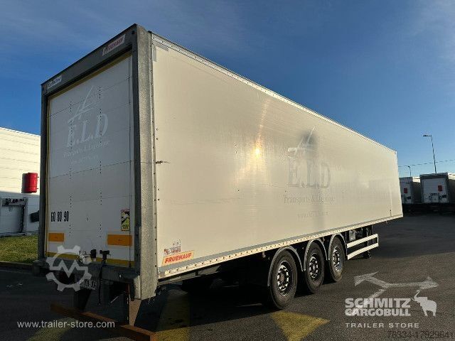 Box semitrailer Fruehauf Semitrailer Dryfreight Standard Porte relevante