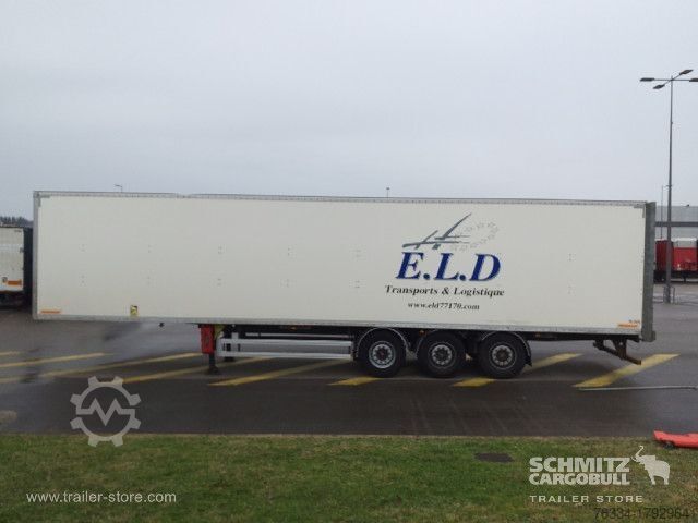 Box semitrailer Fruehauf Semitrailer Dryfreight Standard Porte relevante