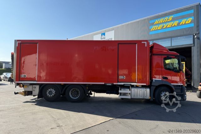 Box truck MERCEDES-BENZ Antos 2540 6x2 (Engine defect)