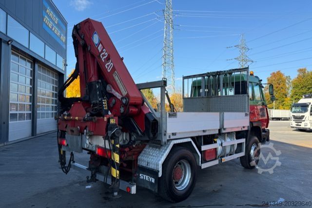 Truck mounted crane STEYR 19S360 4x4 HMF2230-7
