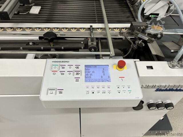 Rill- und Falzmaschine Heidelberg Stahlfolder + Popp Maschinenbau SRT + MWS