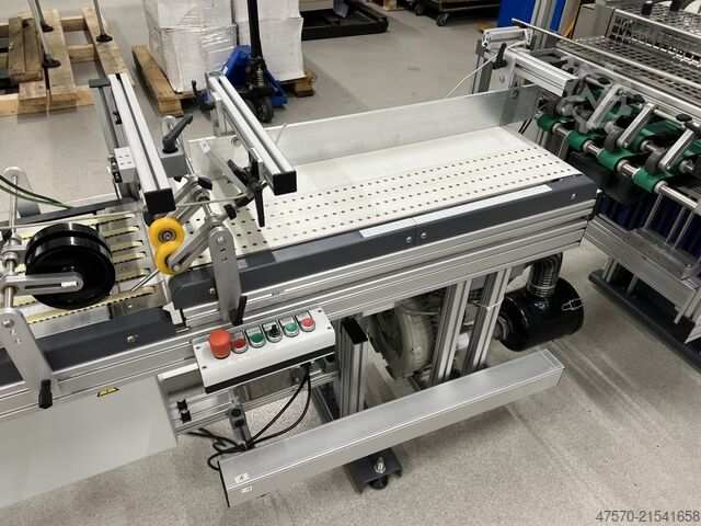 Rill- und Falzmaschine Heidelberg Stahlfolder + Popp Maschinenbau SRT + MWS