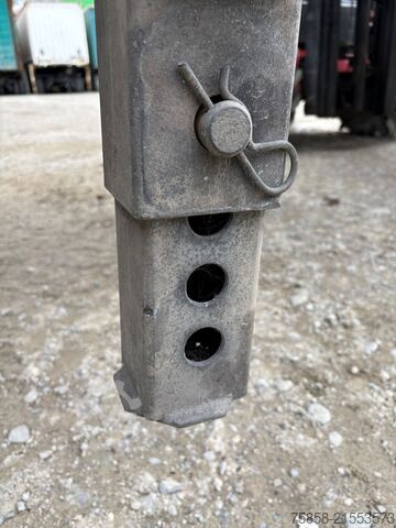 Wechselpritsche Wecon Verzinkte 8,25m BDF Plattform