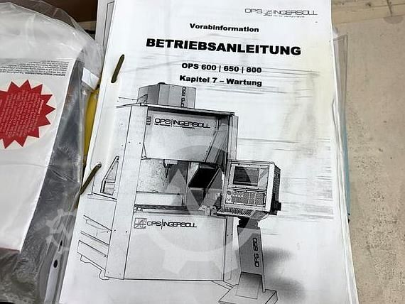 CNC machining center OPS INGERSOLL OPS 650