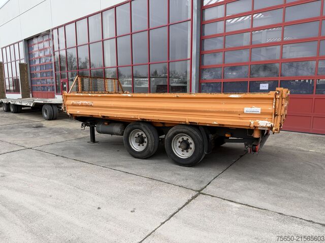 Kippanhänger Müller Mitteltal KA-TA-T  13,5 t Tandemkipper- Tieflader