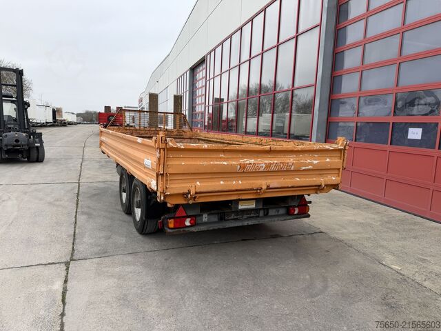 Kippanhänger Müller Mitteltal KA-TA-T  13,5 t Tandemkipper- Tieflader