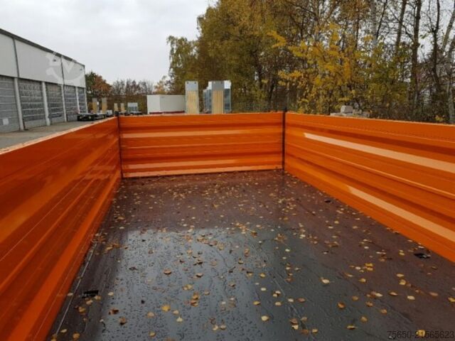 Kippanhänger Möslein TTD11- BA Verzinkt  neuer Tandem 3- Seitenkipper Tiefladermit Bordwand- Aufsatz-- Neufahrzeug --