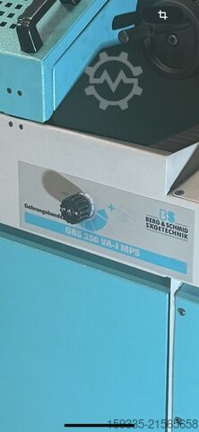 Bandsäge BERG & SCHMID GBS 250VA Bandsägeautomat GBS 250 VA-1