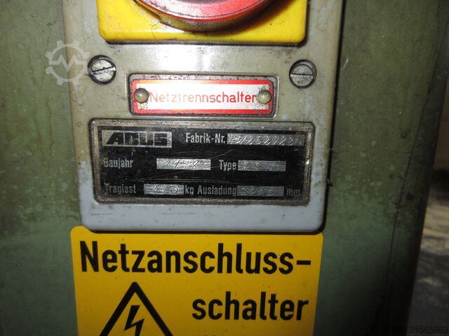 Saeulenschwenkkran Schwenkkran Kettenzug Abus LS Kran Drehkran Hallenkran 125KG Abus Kettenzug L 3m NL 125Kg H 3m