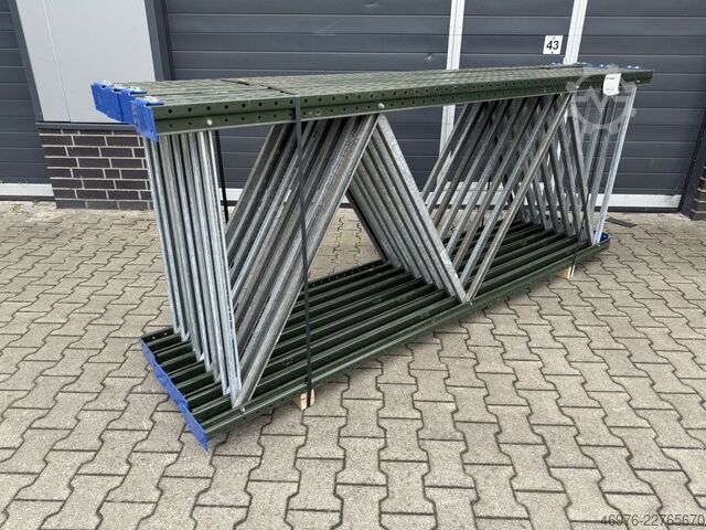 2,710 x 1,050 mm / Profile: 76.2 x 74.7 x 2.3 mm Jung Heinrich Esmena Palettenregalständer Regalständer Regal