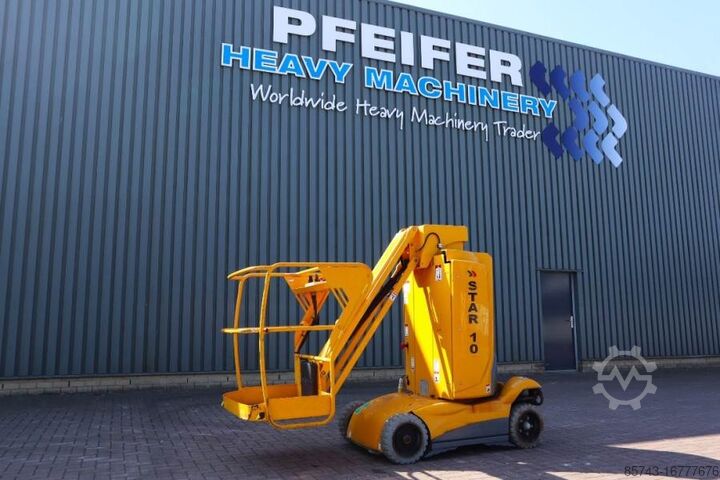 Gelenkteleskoparbeitsbühne Haulotte Star 10 Electric, 10m Working Height, 3m Reach, 20