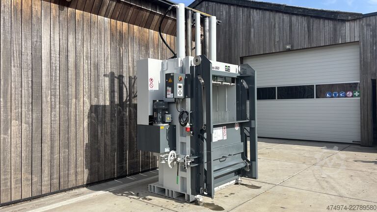 Papierballenpresse, Papierpresse, Presse HSM V-Press 860 Plus