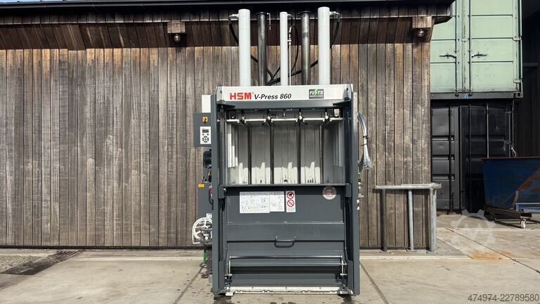 Papierballenpresse, Papierpresse, Presse HSM V-Press 860 Plus