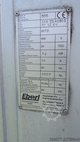 Trocknungscontainer EBERL Trocknungsanlagen Air Classic TC 12 EW