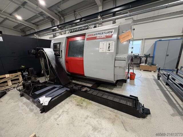 CNC-Dreh- und Fräszentrum EMCO Hyperturn 665MC Plus