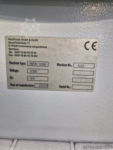 Tool grinder MULTIFINISCH MFD 1000