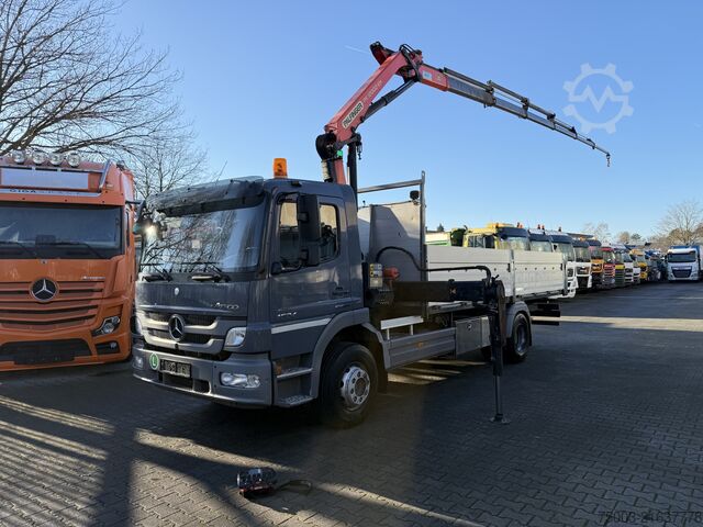 LKW mit Pritsche (offen) Mercedes-Benz Atego 1524 Palfinger 12002 bis 19 Meter
