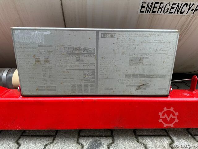 Tankcontainer Singamas 20FT ISO, 26.000L/1-COMP/3 BAFFELS/3 manholes, ...