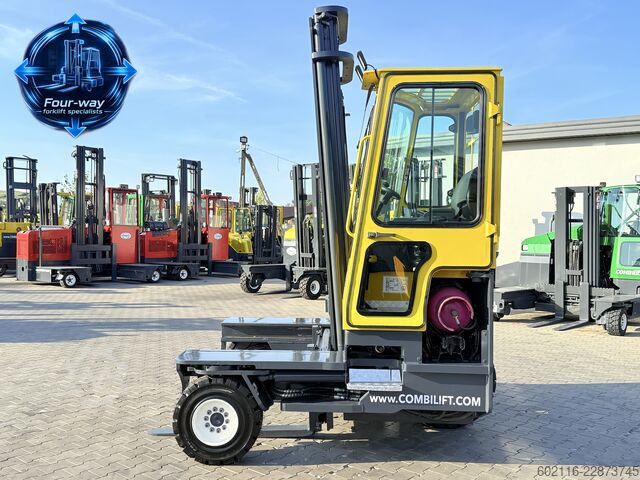 4-way forklift Combilift C3000XL GAS DUPLEX 4550 SIDE SHIFT