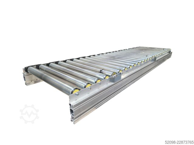 Powered roller conveyor, L: 10,000 mm Heber 1000006288.1, FB: 500 mm