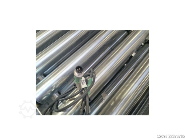 Powered roller conveyor, L: 10,000 mm Heber 1000006288.1, FB: 500 mm